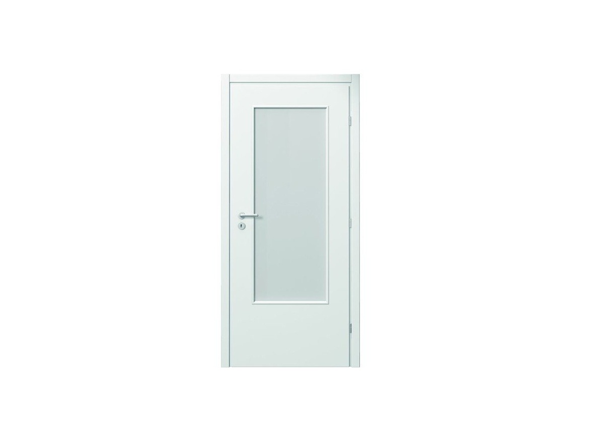 Interiérové dveře Porta Verte Basic 3/4 sklo
