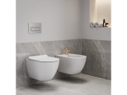 Ravak WC Uni Chrome RimOff, závěsný, černá