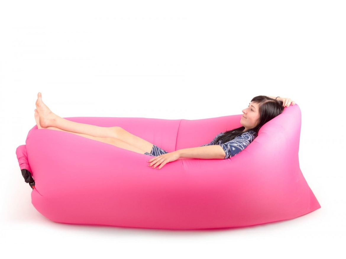 G21 Nafukovací vak  Lazy Bag Pink