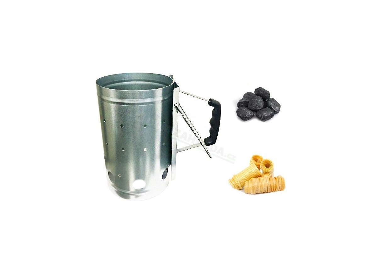 Activa Starter Set - rozpalovací komín + grilovací brikety