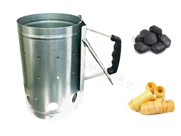 Activa Starter Set - rozpalovací komín + grilovací brikety