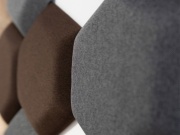 Nástěnný panel Scobax Luna Hexagon