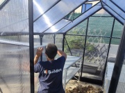 Üvegház összeszerelés