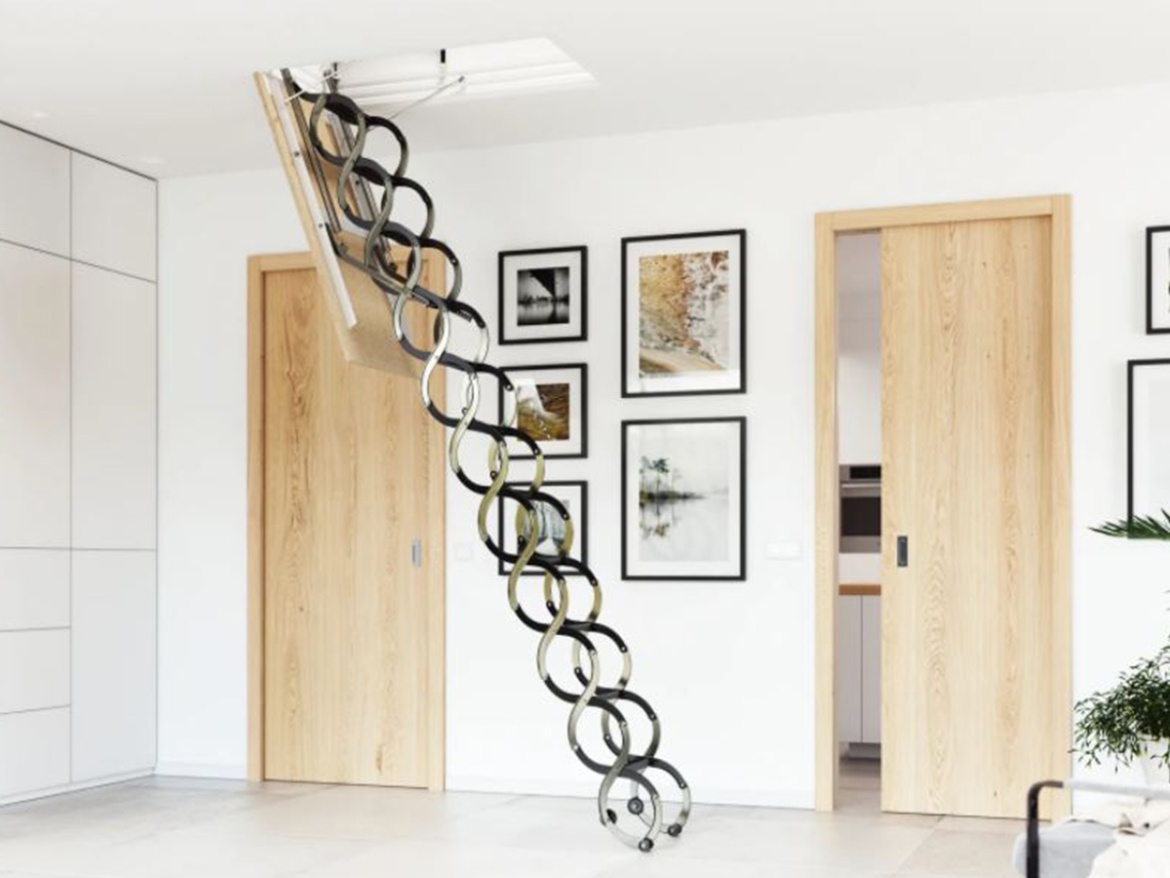 Stahovací půdní schody JAP Lusso