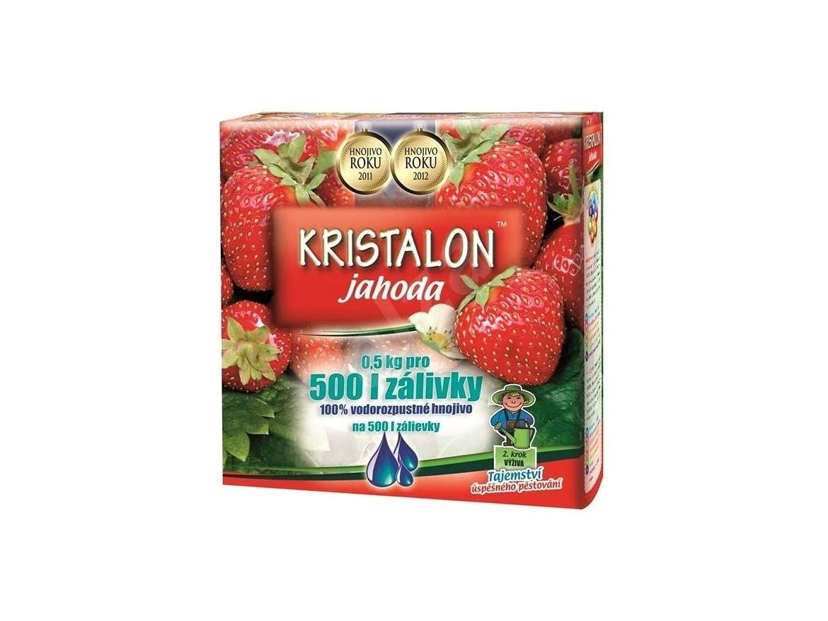 AGRO CS Vodorozpustné hnojivo Kristalon - Jahoda 0,5 kg