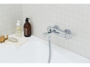 Ravak TD 022.00CR Vanová nástěnná baterie bez sprchového setu, chrom