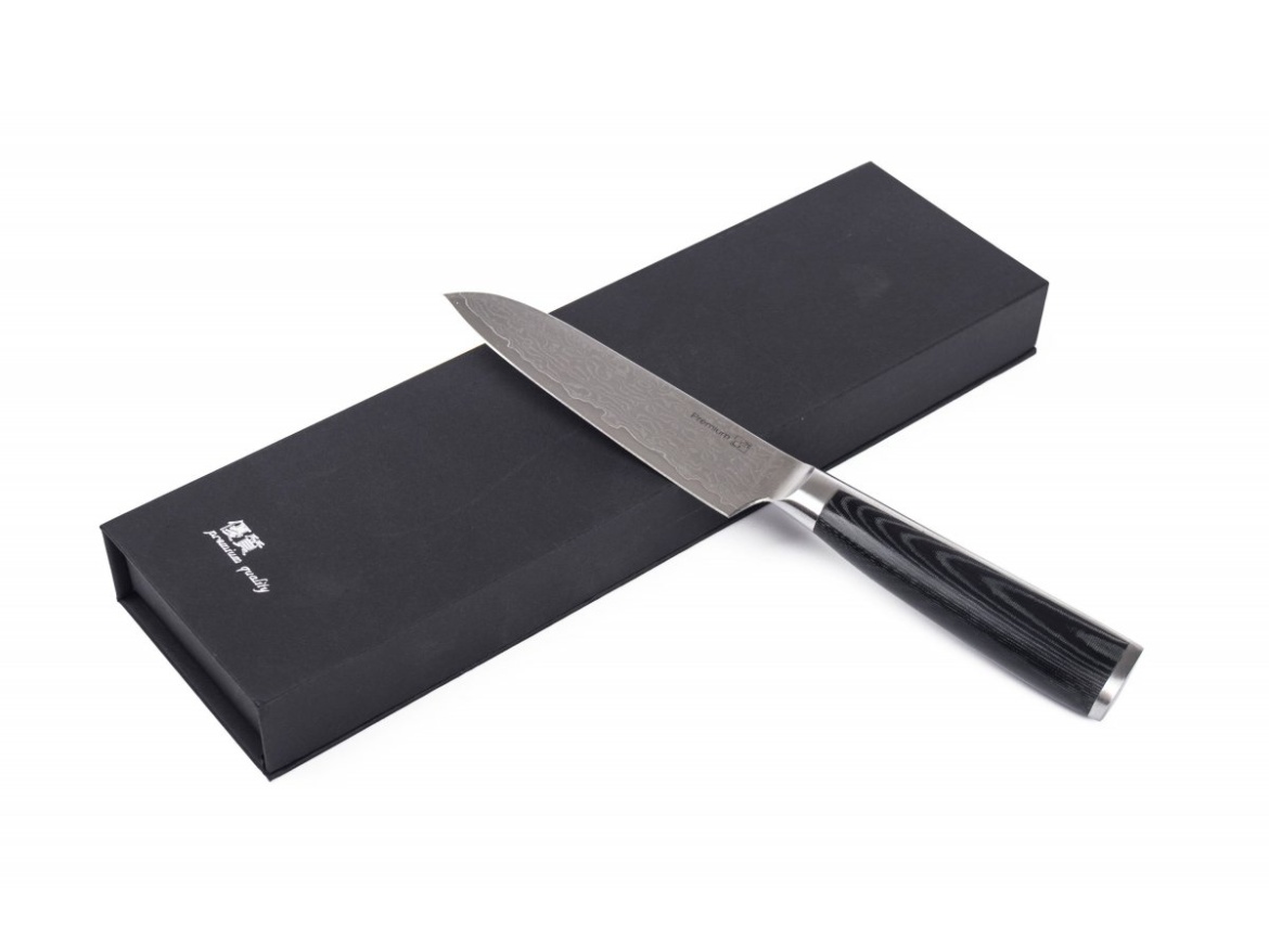 G21 Nůž  Damascus Premium 13 cm, Santoku