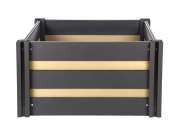 G21 Vyvýšený záhon  Crop Duo 106 x 106 x 57, WPC, Cumaru