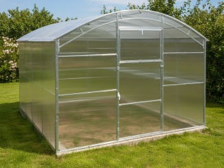 Obloukové skleníky s jeklovou konstrukcí –  Alto 12 x 3 m polykarbonát 4 mm