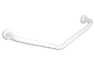 Koupelnový nábytek – Novaservis Madlo úhlové, bílé, , R66404,11