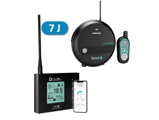 Chov zvierat –  Scobax Set elektrického ohradníku chytrá farma - RF zdroj s ovladačem 7 J - centrální WiFi Gateway