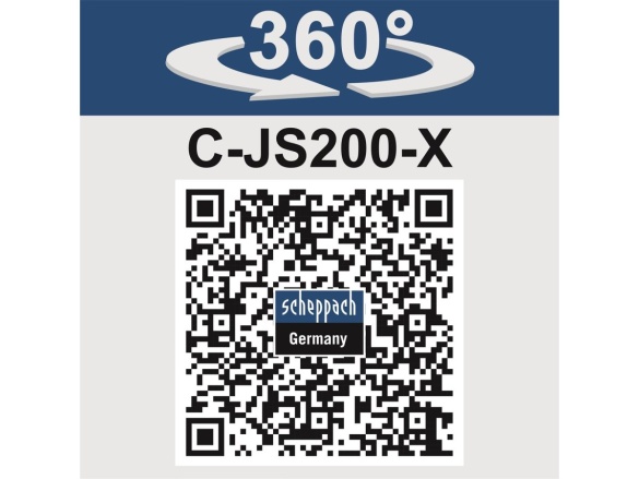 20 V IXES aku přímočará pila (bez baterie a nabíječky) Scheppach C-JS220-X