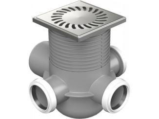 Vpusti Chudej –  Chuděj PVM 50 125 x 125 mm, oceľ, Sun, K3