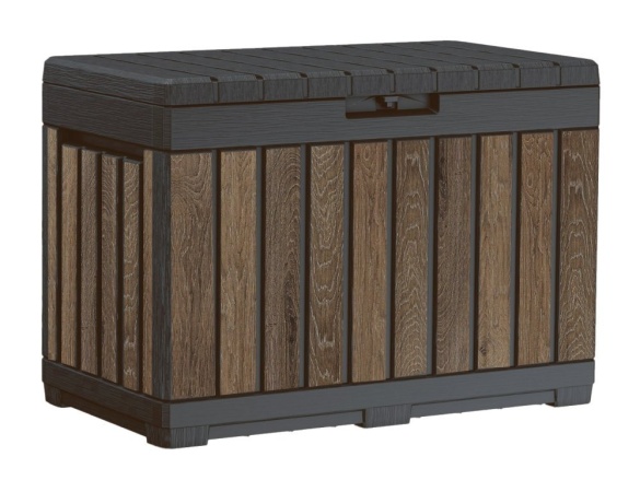 Keter Zahradní úložný box  Kentwood 190 L - 57 x 82,3 x 45 cm - walnut / ořech