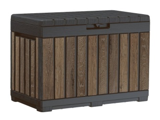 Zahradní nábytek –  Keter Zahradní úložný box  Kentwood 190 L - 57 x 82,3 x 45 cm - walnut / ořech