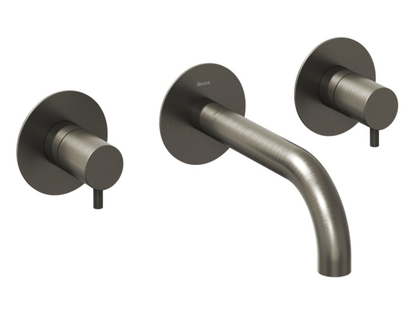 Ravak ES 019.20BLM.O1 Umývadlová podomietková batéria, Black Matt