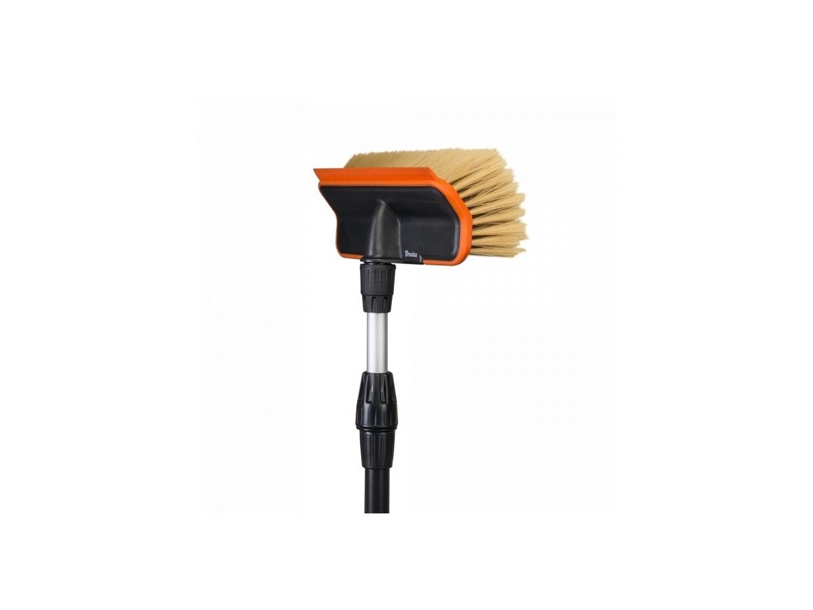 Bradas Teleskopický smeták + stěrka 150-250cm EXTRA měkké štětiny