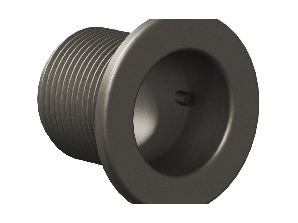 Ravak Krytka přepadu pro umyvadlo, Graphite Brushed