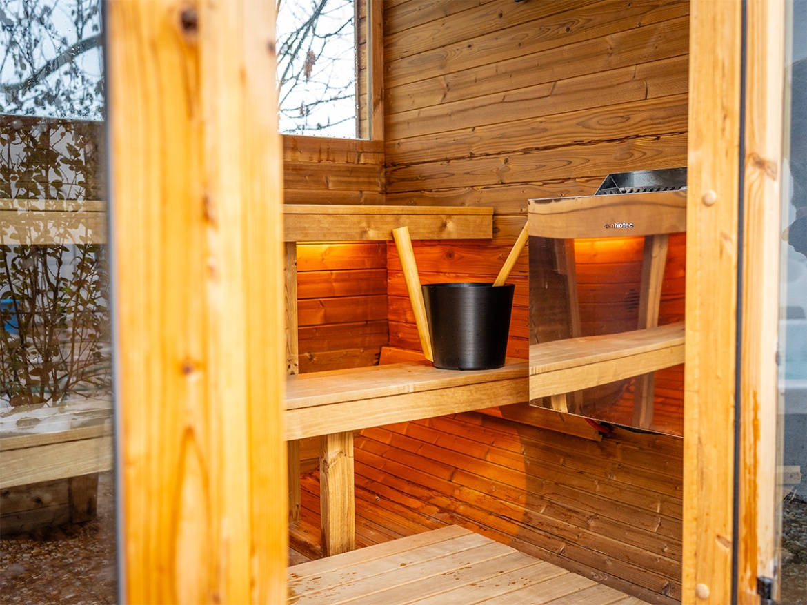 Venkovní finská sauna Bohemit Kubis