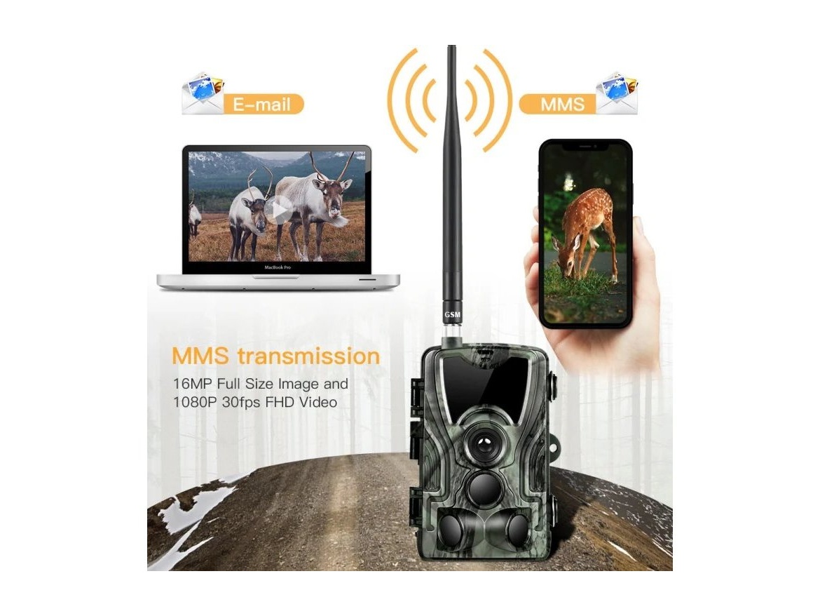 Scobax Fotopast - 16 MP - HC801 LTE 4G