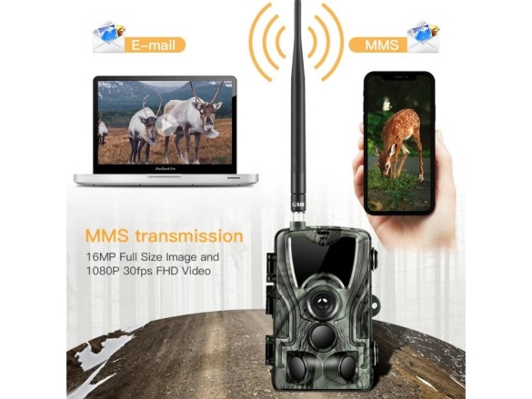 Scobax Fotopast - 16 MP - HC801 LTE 4G