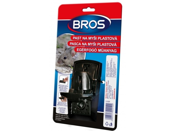 Bros Plastová past na myši