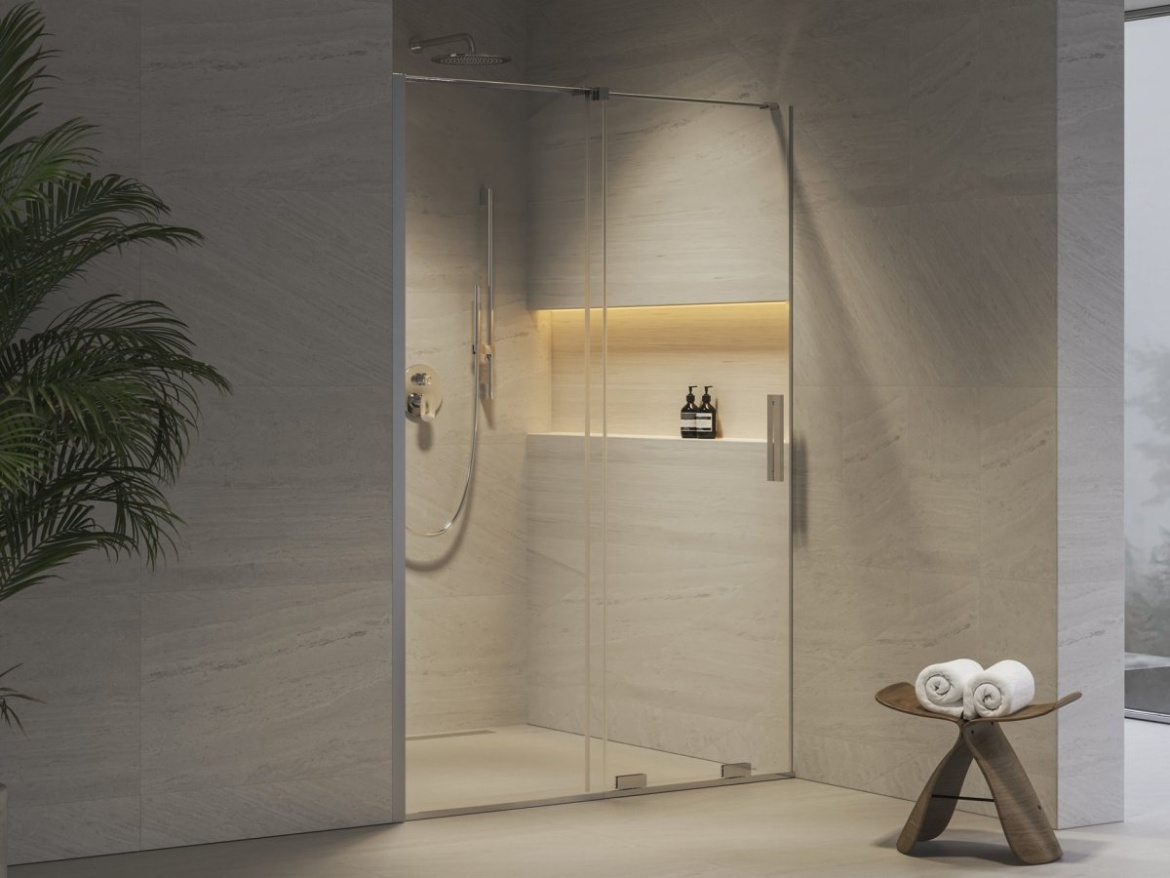 Ravak RODP2 120, lesk+transparent