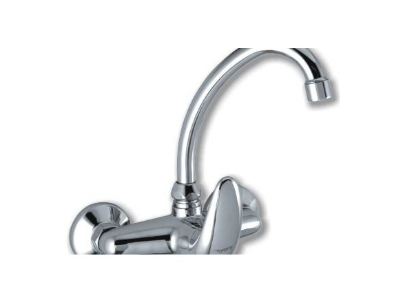 Novaservis Umyvadlová baterie Metalia 55 150 mm, chrom, nástěnná,  55030,0