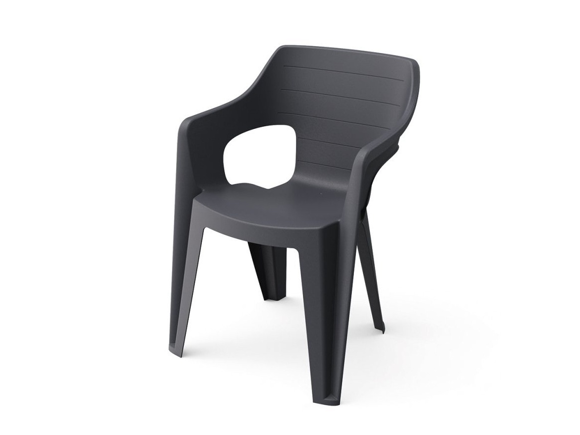 Keter Zahradní židle Keter Bilbao 57 x 57 x 79 cm - grafit