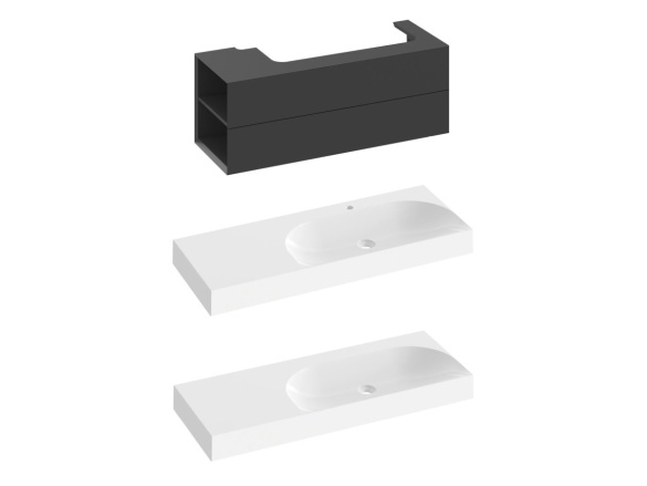 Ravak SD Lite 120 P skrinka pod umývadlo biela