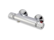 Novaservis Sprchová baterie Aqualight 120 mm, chrom, nástěnná, termostatická, bez příslušenství,  2664/1,0