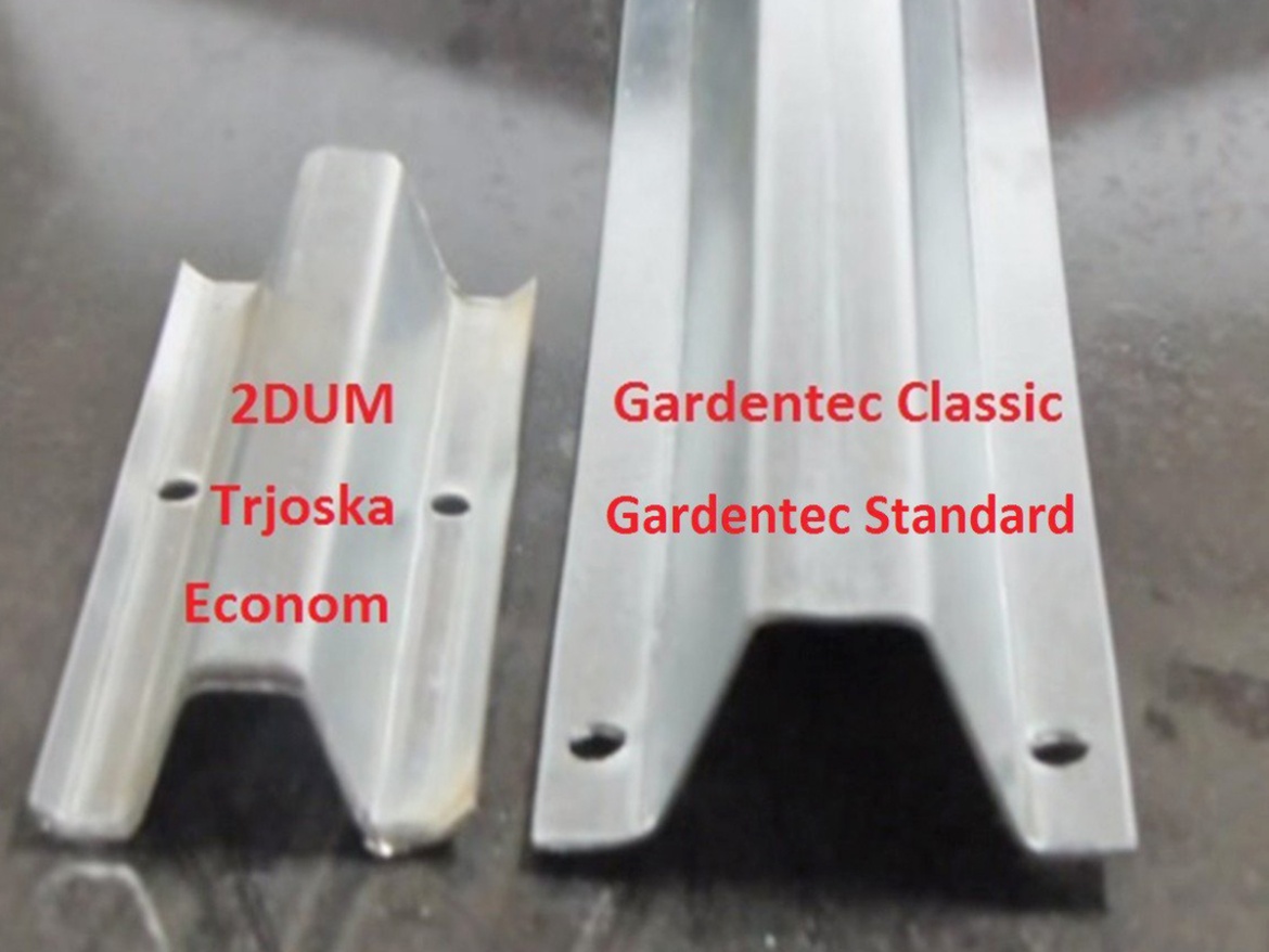 Skleník z polykarbonátu Gutta Gardentec Standard