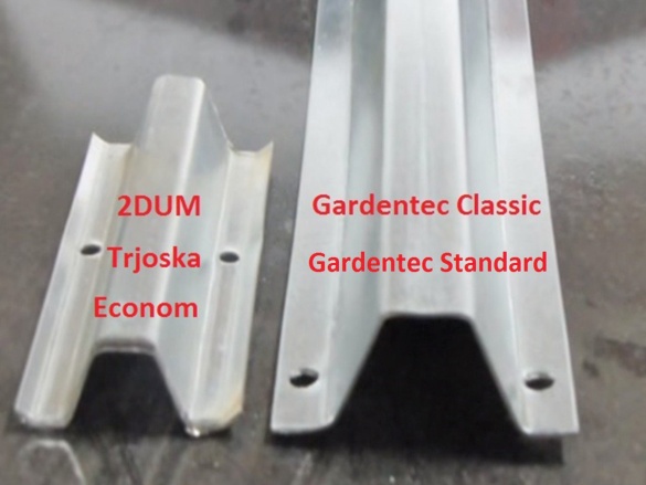 Zahradní skleník z polykarbonátu Gutta Gardentec Standard