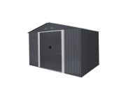Plechový zahradní domek Riwall PRO RMSA 8x10 Anthracite