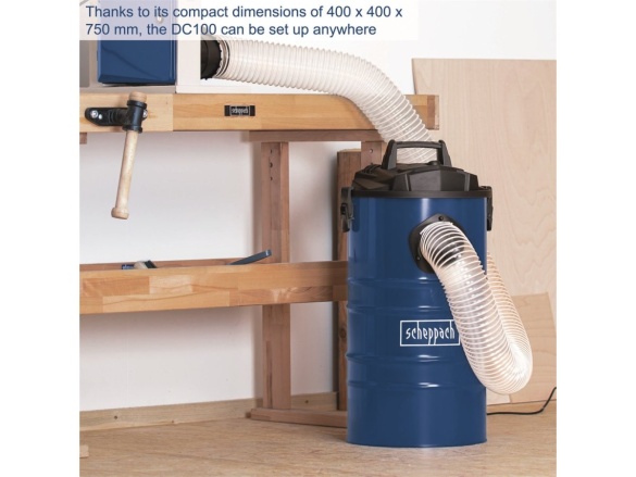 Fűrészpor elszívó Scheppach DC 100