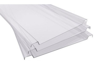 Polycarbonate (PC) –  Covernit 3 mm - čirá - 3000 x 688 mm