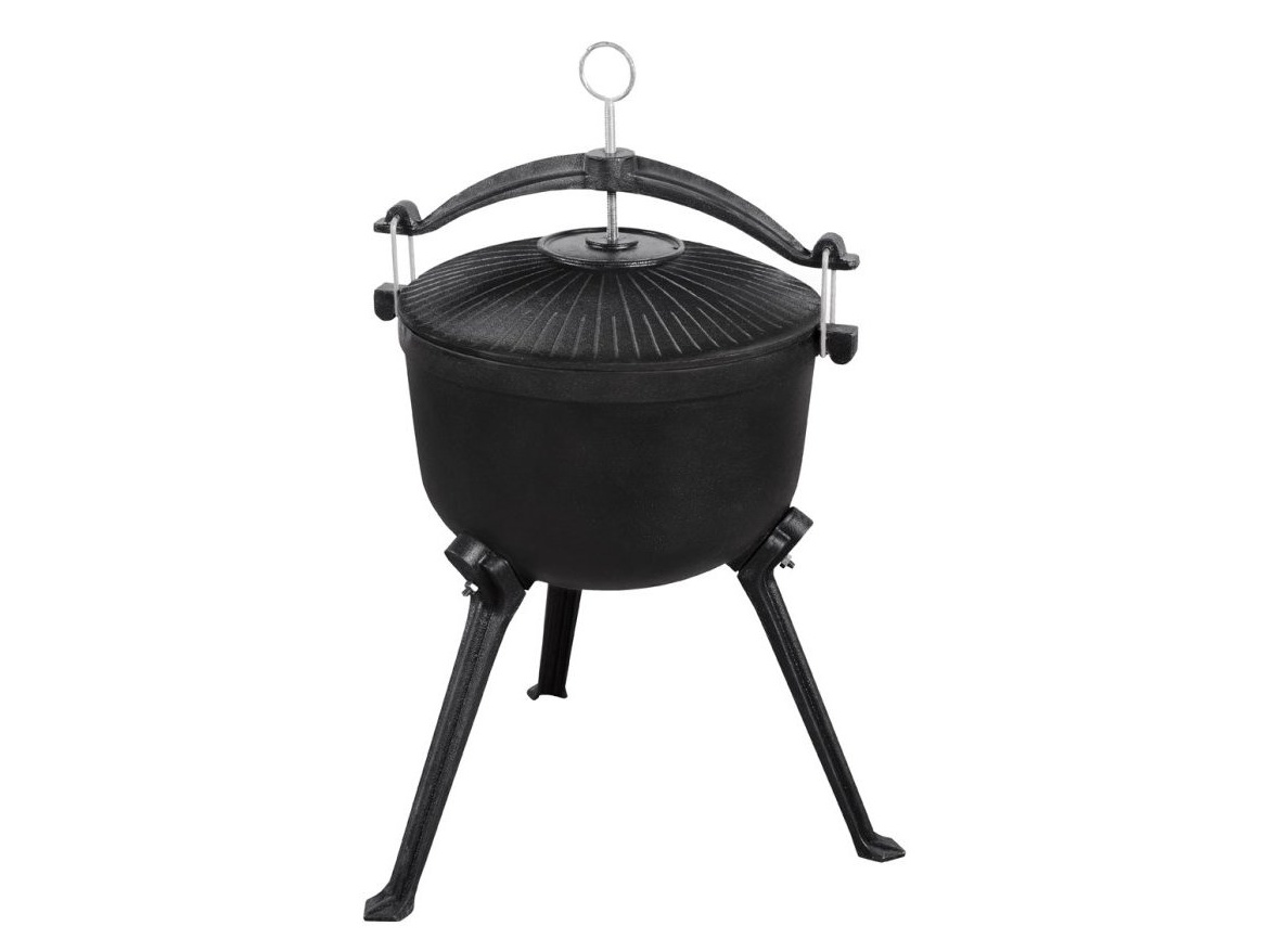 Floraland Myslivecký litinový kotlík MasterGrill 8L - MG429