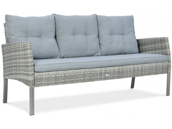 F-Garden Sedací souprava z technoratanu CORTINA Dolphine Grey