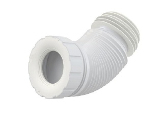 WC-k, bidék és piszoárok –  Alcadrain Flexi připojení k WC A97SN 230 - 530 mm,