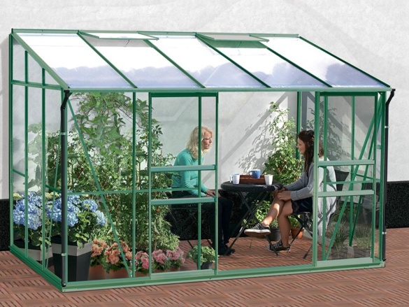 Skleník k stene Vitavia Ida