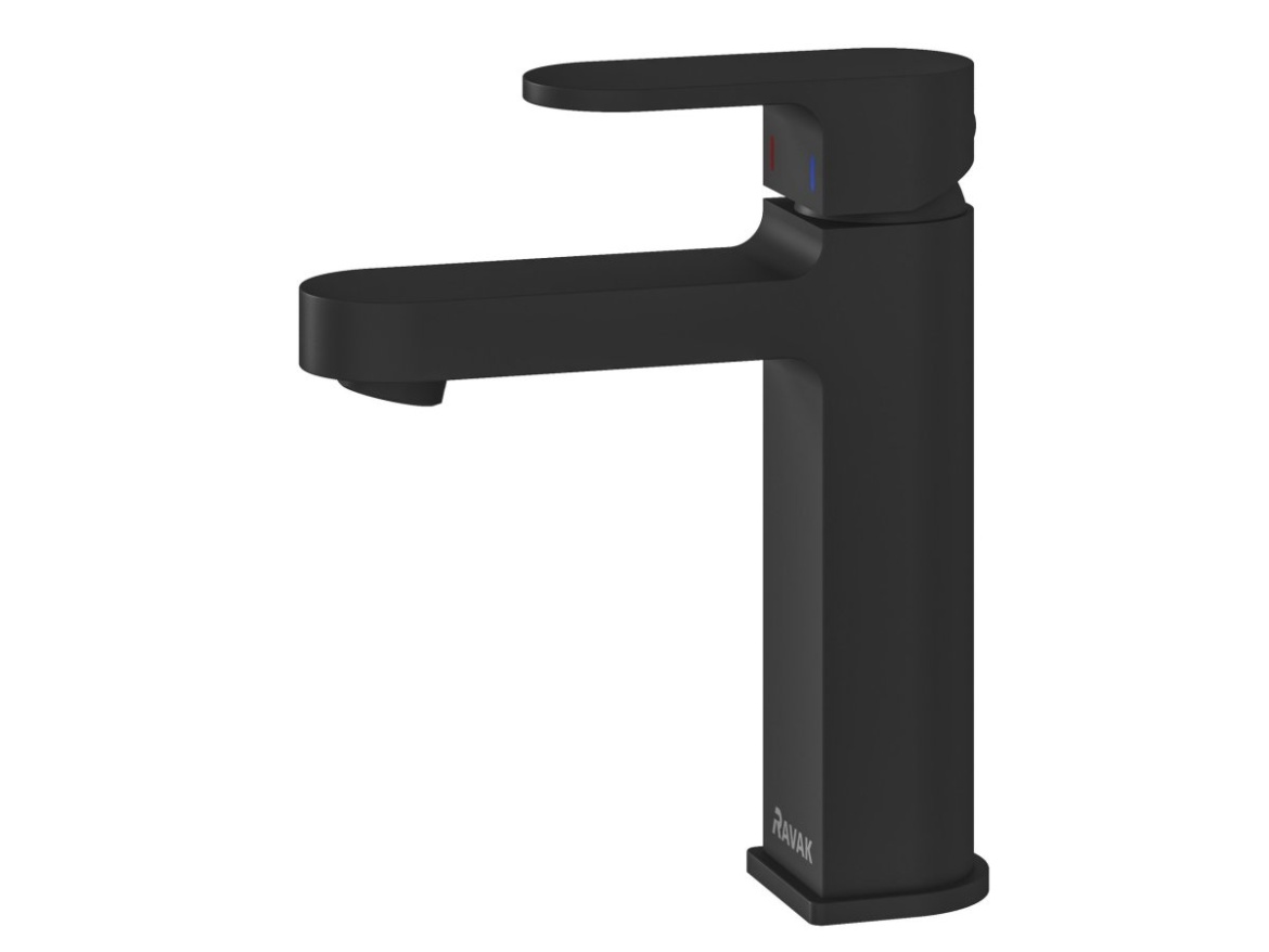 Ravak CR 014.20BL Umývadlová batéria 180 mm bez odtokovej armatúry, čierna