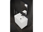 Ravak Zrcadlo Strip 80x70 s osvětlením, bílá