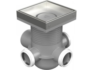 Technická sanita –  Chuděj PVM 50 150 x 150 mm, oceľ, Ceramics, K3