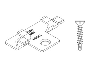 Bazény –  Nerezové spony + šrouby Massive Deceuninck