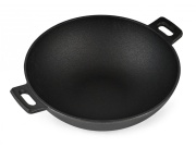 G21 Grilovací nářadí  pánev wok na gril, litinová