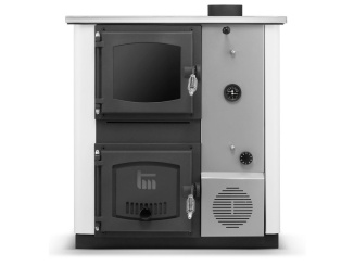 Kályhák –  Temy Pro 18 kW pravý bílý