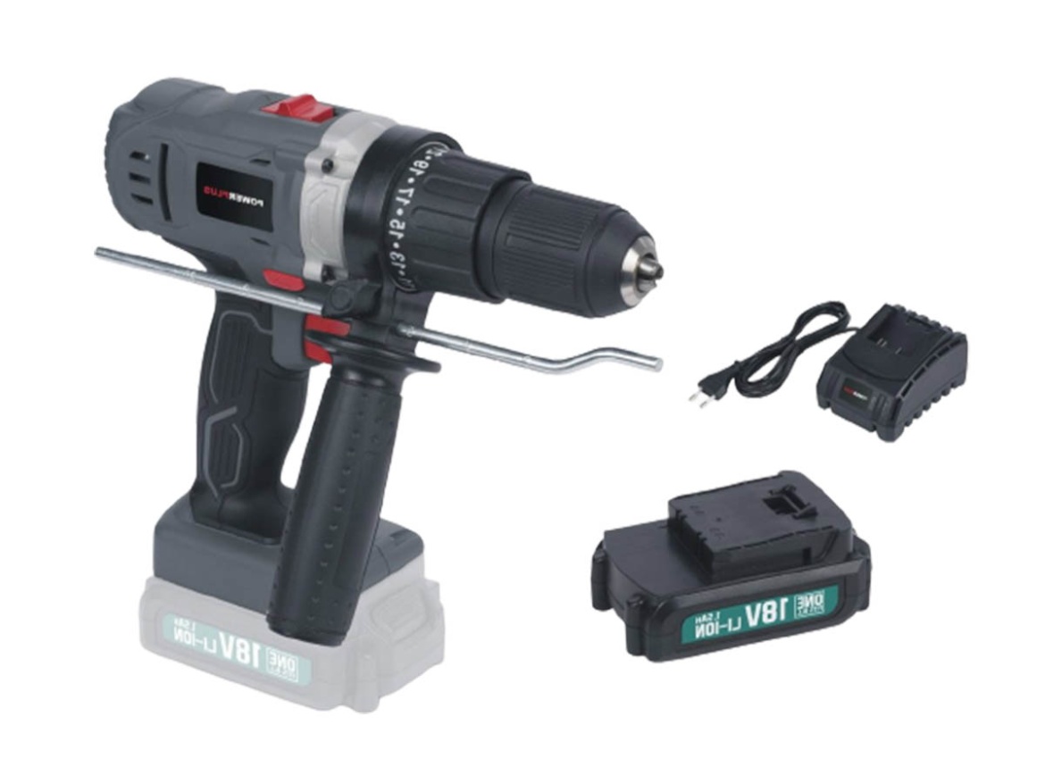 Aku vrtačka s příklepem Powerplus POWEB1520SET