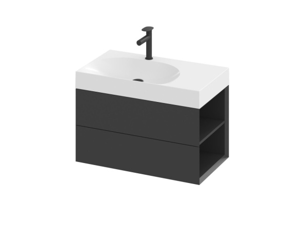 Ravak SD Lite 80 P skříňka pod umyvadlo Grey Green