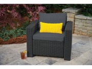 Keter Zahradní křesla  California Mix&Match Chair - 83 x 68 x 72 cm - 2ks - grafitová