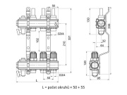 Lansanit Rozdělovač 10-cestný,